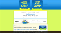 Desktop Screenshot of bestsciencesummercamps.com